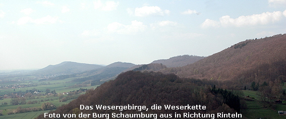 Blick von der Burg Schaumburg auf das Wesergebirge-1a